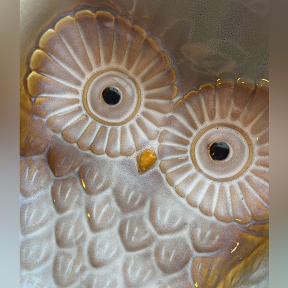 Owl Serving Bowl-Ceramic Stoneware - Picture 3 of 6